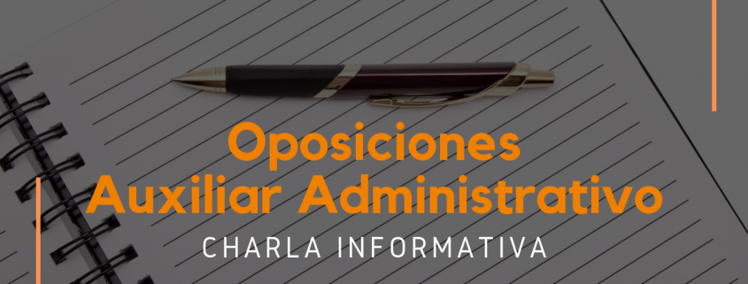 Oposiciones Auxiliar Administrativo