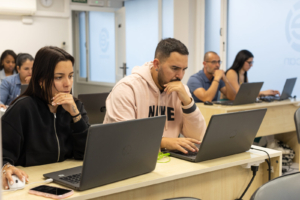 Alumnado del curso de Administrativo Contable